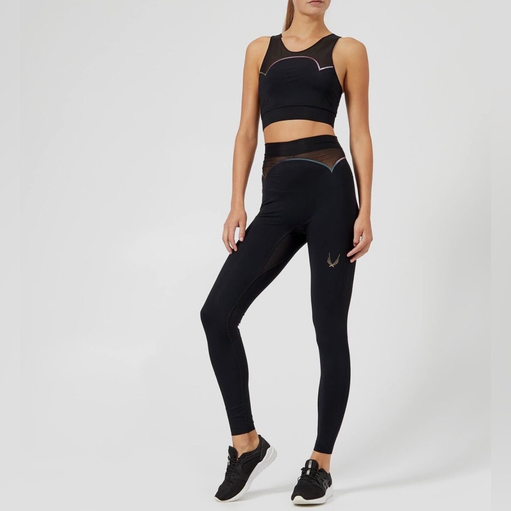 Lucas Hugh Black Women's Activewear Set NWOT